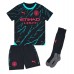 Manchester City Jeremy Doku #11 Replika Babytøj Tredje sæt Børn 2023-24 Kortærmet (+ Korte bukser)